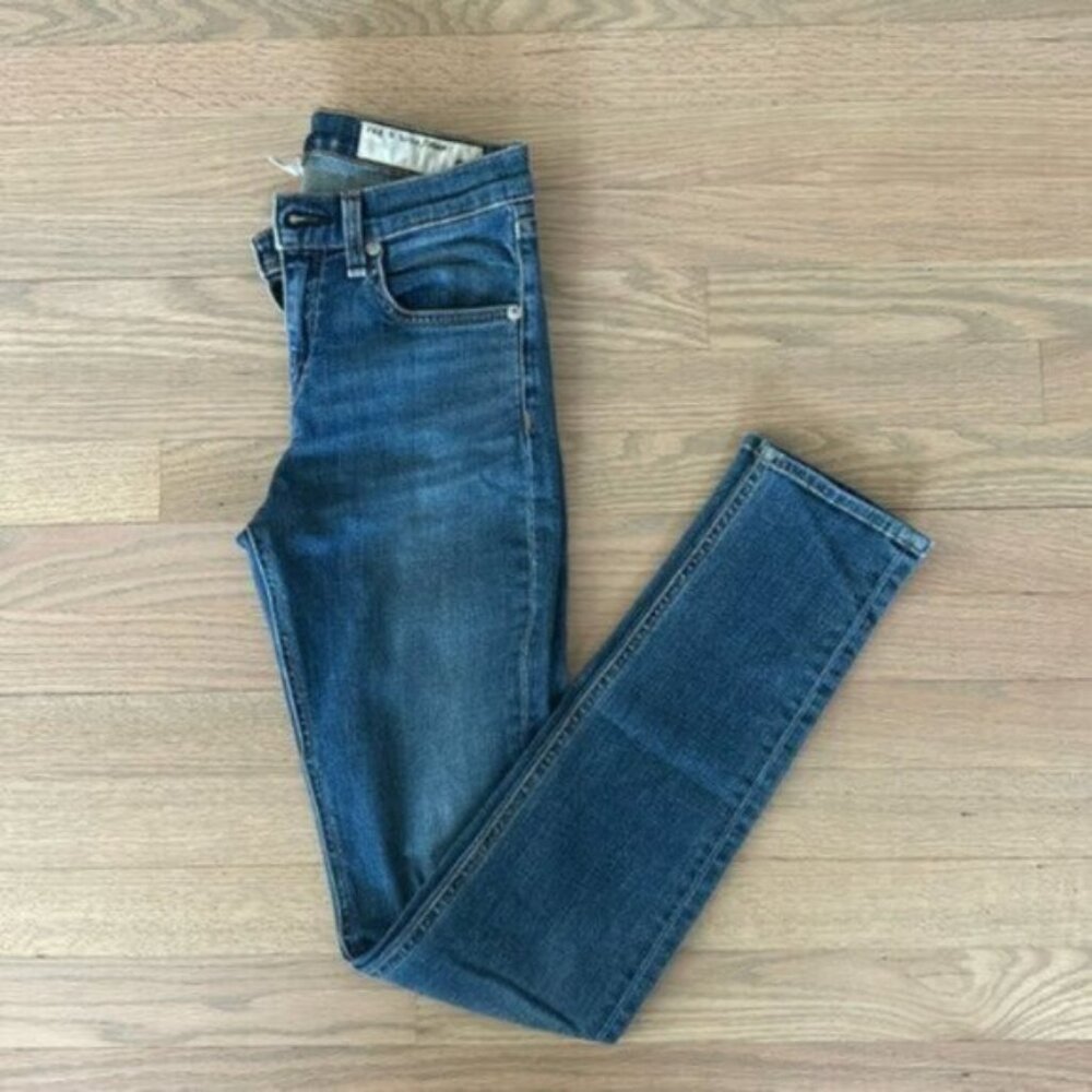 rag & bone Blue Skinny Jeans